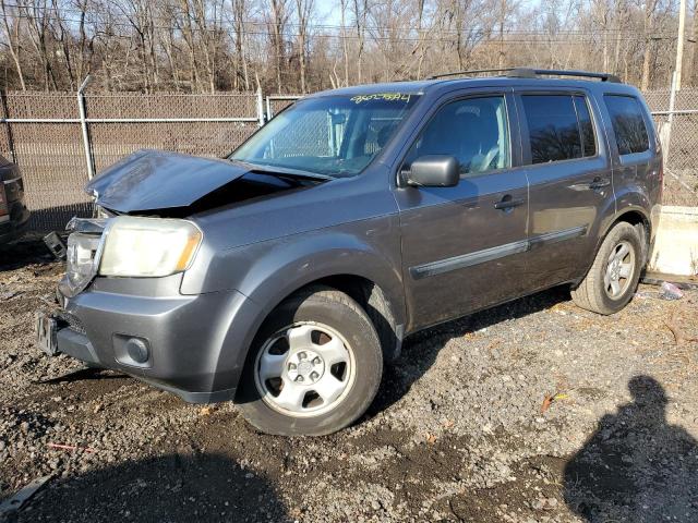 HONDA PILOT LX 2011 with VIN 5FNYF4H22BB085782 - Photo from auction