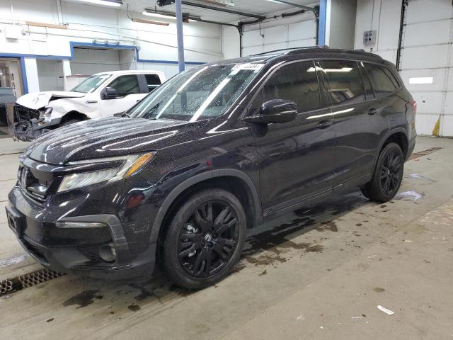 HONDA PILOT BLAC 2021 with VIN 5FNYF6H76MB034182 - Photo from auction