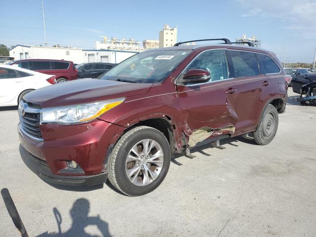 TOYOTA HIGHLANDER 2014 with VIN 5TDKKRFHXES029093 - Photo from auction