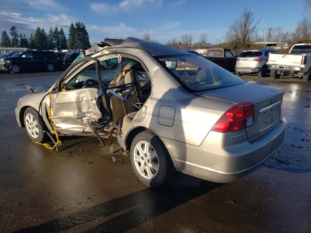Photo 2 from auction – 2003 HONDA CIVIC EX with VIN 2HGES26783H560057