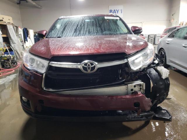 Photo 5 from auction – 2015 TOYOTA HIGHLANDER with VIN 5TDJKRFH3FS181004