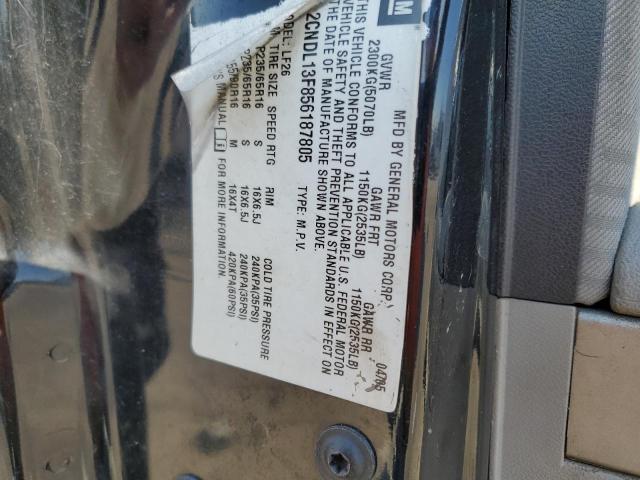 Photo 14 from auction – 2005 CHEVROLET EQUINOX LS with VIN 2CNDL13F856187805