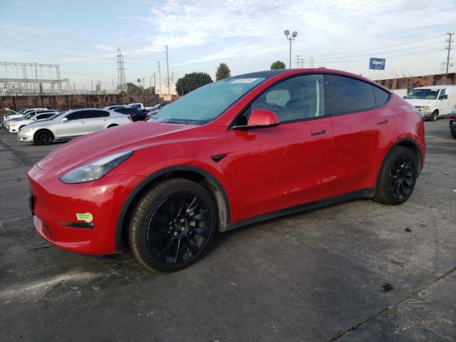 TESLA MODEL Y 2023 with VIN 7SAYGAEE6PF593743 - Photo from auction