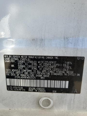 Photo 14 from auction – 2014 TOYOTA RAV4 EV with VIN 2T3YL4DV8EW002525