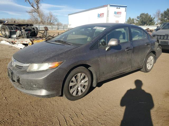 HONDA CIVIC LX 2012 with VIN 19XFB2F51CE092833 - Photo from auction