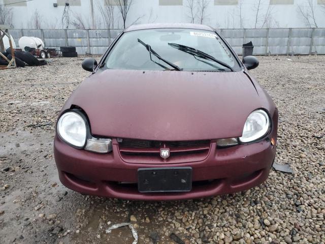 Photo 5 from auction – 2002 DODGE NEON SE with VIN 1B3AS46C52D558916