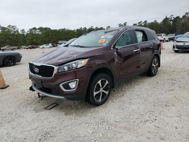 KIA SORENTO EX 2018 with VIN 5XYPH4A50JG345744 - Photo from auction