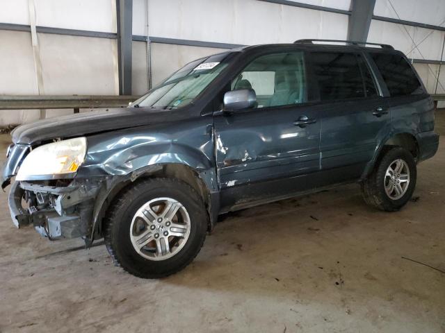 HONDA PILOT EX 2004 with VIN 2HKYF18434H540420 - Photo from auction