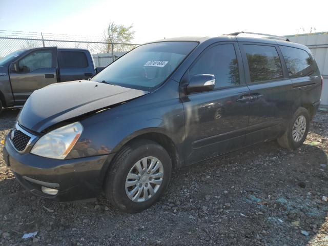 KIA SEDONA LX 2014 with VIN KNDMG4C77E6590800 - Photo from auction