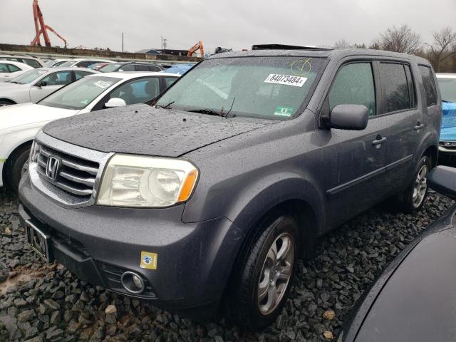 HONDA PILOT EXL 2014 with VIN 5FNYF4H54EB037991 - Photo from auction