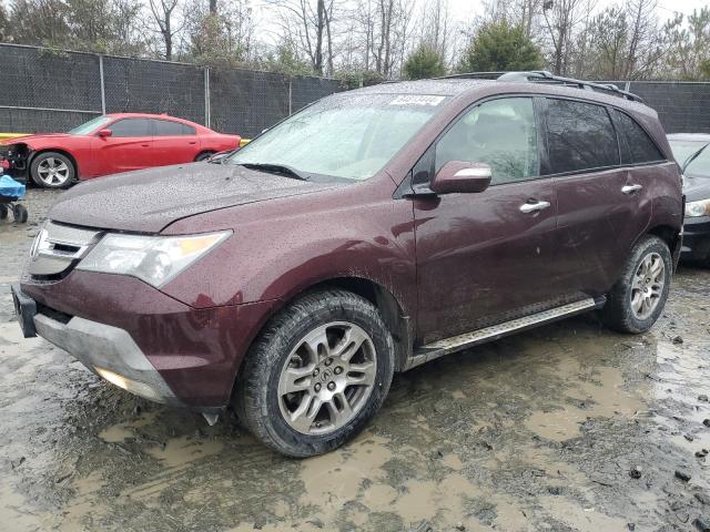 Photo 1 from auction – 2009 ACURA MDX TECHNO with VIN 2HNYD28409H530692