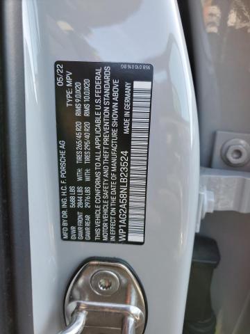 Photo 14 from auction – 2022 PORSCHE MACAN S with VIN WP1AG2A58NLB23524
