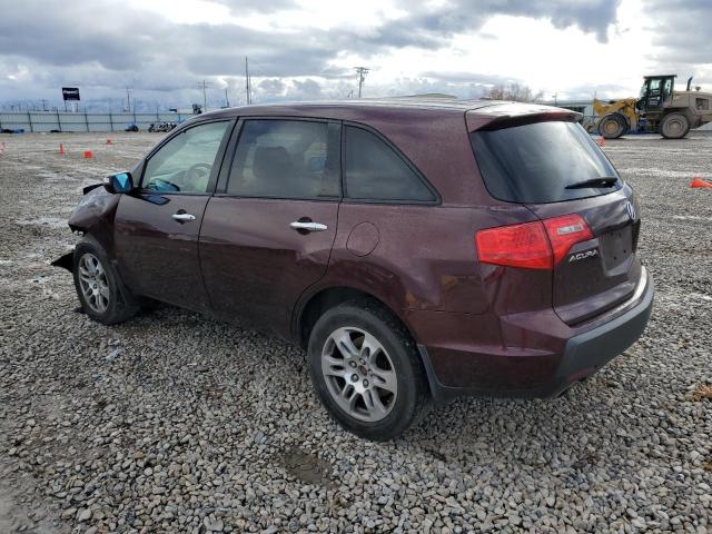Photo 2 from auction – 2009 ACURA MDX TECHNO with VIN 2HNYD28609H503896