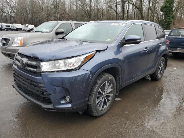 TOYOTA HIGHLANDER 2018 with VIN 5TDJZRFHXJS839826 - Photo from auction