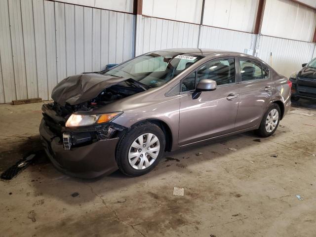 HONDA CIVIC LX 2012 with VIN 2HGFB2F53CH503624 - Photo from auction