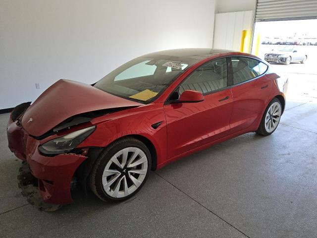 TESLA MODEL 3 2022 with VIN 5YJ3E1EA3NF304843 - Photo from auction