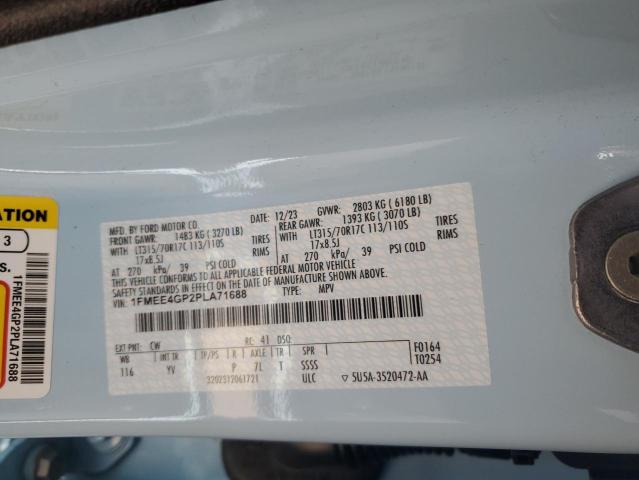 Photo 14 from auction – 2023 FORD BRONCO HER with VIN 1FMEE4GP2PLA71688