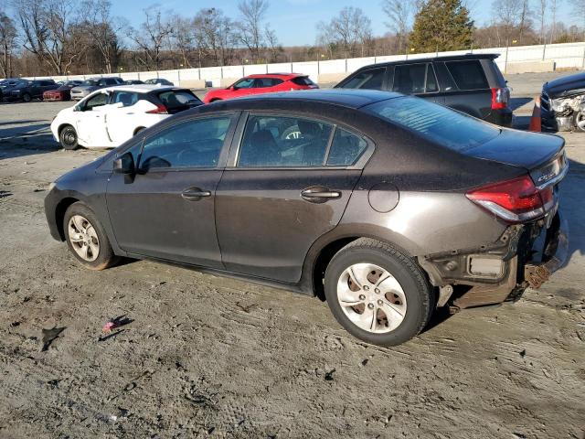 Photo 2 from auction – 2013 HONDA CIVIC LX with VIN 2HGFB2F58DH529329