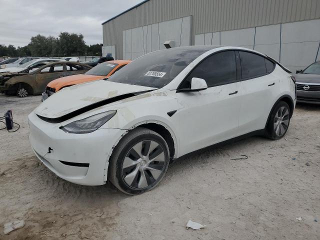TESLA MODEL Y 2021 with VIN 5YJYGDED2MF113988 - Photo from auction