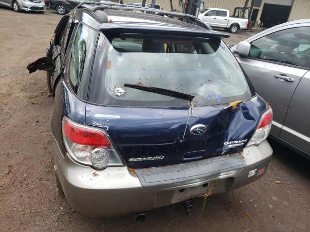 Photo 6 from auction – 2006 SUBARU IMPREZA OU with VIN JF1GG68696G817625