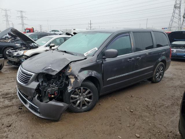 CHRYSLER TOWN & COU 2015 with VIN 2C4RC1HG3FR727640 - Photo from auction