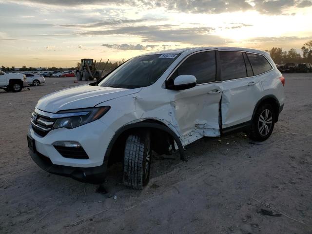 HONDA PILOT EXL 2017 with VIN 5FNYF5H59HB018475 - Photo from auction