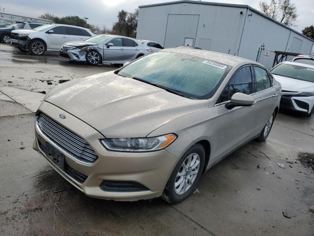FORD FUSION S 2015 with VIN 3FA6P0G71FR281281 - Photo from auction