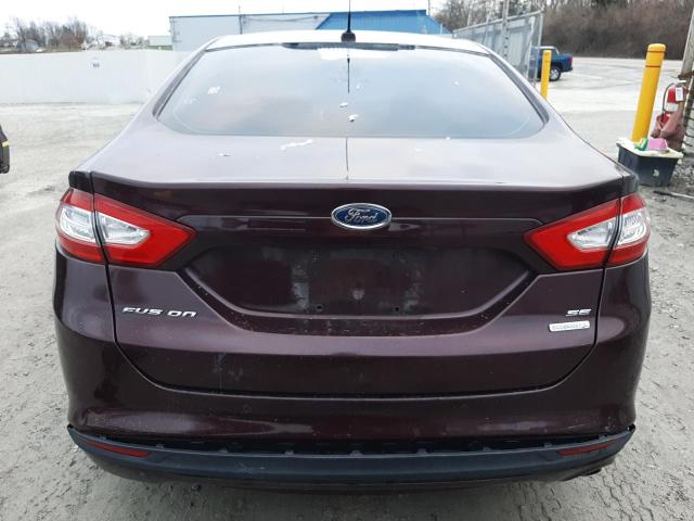 Photo 6 from auction – 2013 FORD FUSION SE with VIN 3FA6P0H77DR280986