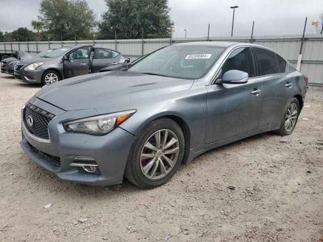 INFINITI Q50 BASE 2015 with VIN JN1BV7AP9FM346597 - Photo from auction