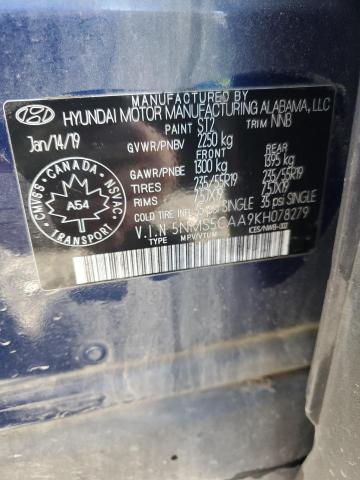 Photo 14 from auction – 2019 HYUNDAI SANTA FE L with VIN 5NMS5CAA9KH078279