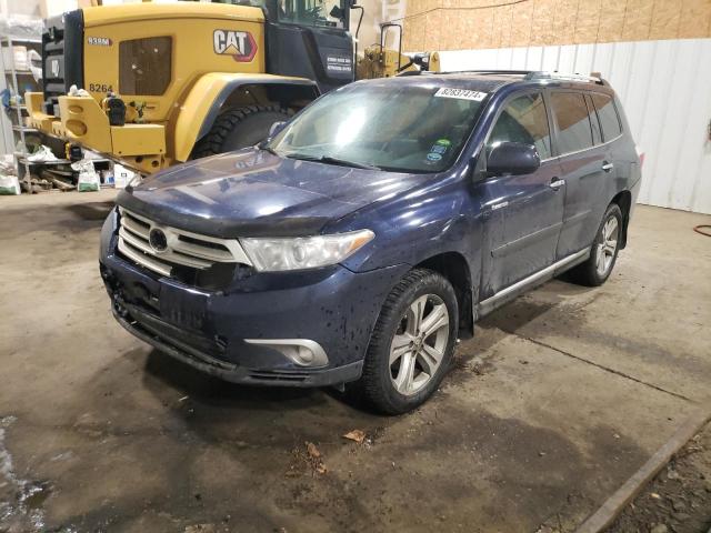 TOYOTA HIGHLANDER 2013 with VIN 5TDDK3EH0DS190185 - Photo from auction