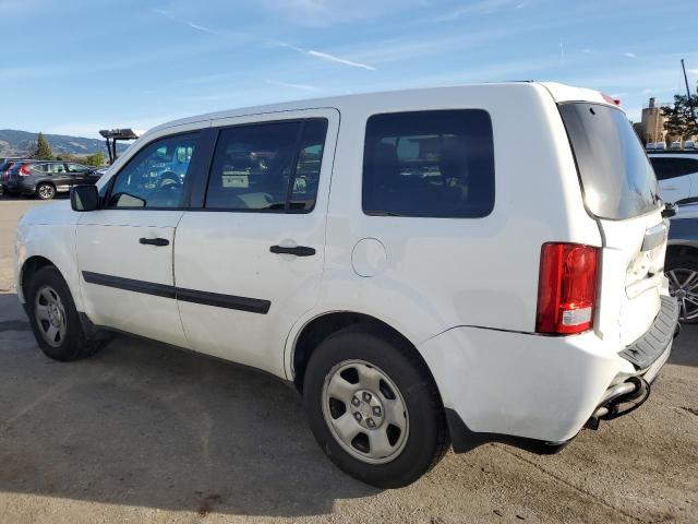 Photo 2 from auction – 2012 HONDA PILOT LX with VIN 5FNYF4H22CB027365
