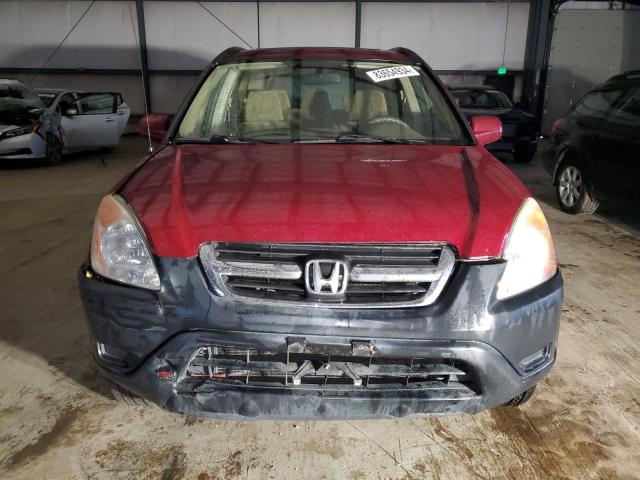 Photo 5 from auction – 2002 HONDA CR-V EX with VIN JHLRD78822C059439