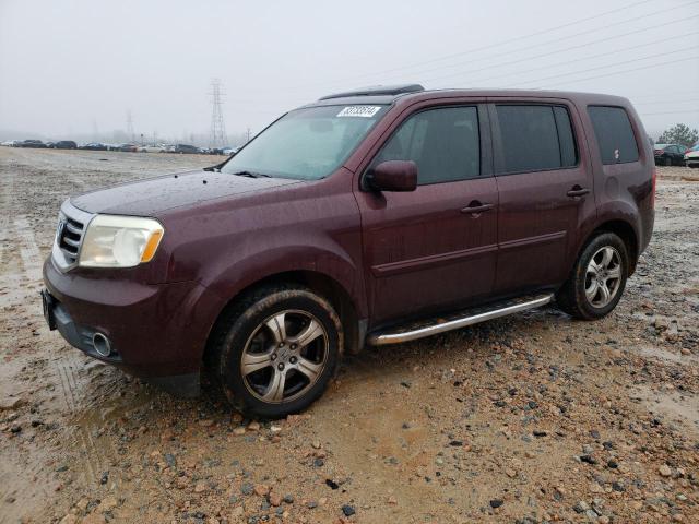 HONDA PILOT EXL 2013 with VIN 5FNYF3H52DB018929 - Photo from auction