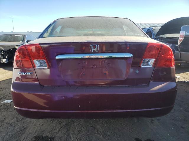 Photo 6 from auction – 2003 HONDA CIVIC LX with VIN 2HGES16593H594968