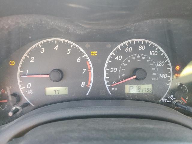 Photo 9 from auction – 2009 TOYOTA COROLLA BA with VIN 1NXBU40E89Z052171