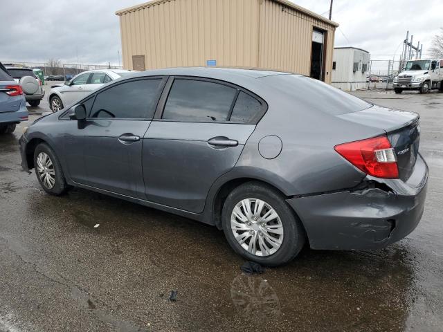 Photo 2 from auction – 2012 HONDA CIVIC LX with VIN 19XFB2F50CE106883
