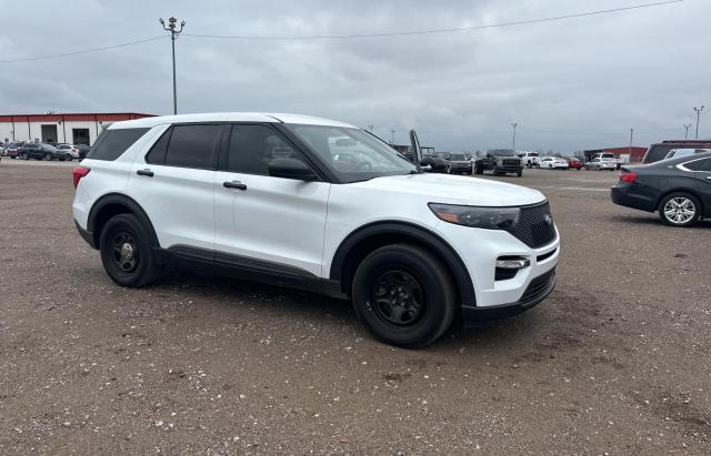 FORD EXPLORER P 2021 with VIN 1FM5K8AB8MGA42097 - Photo from auction