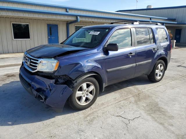 HONDA PILOT LX 2013 with VIN 5FNYF4H20DB069907 - Photo from auction