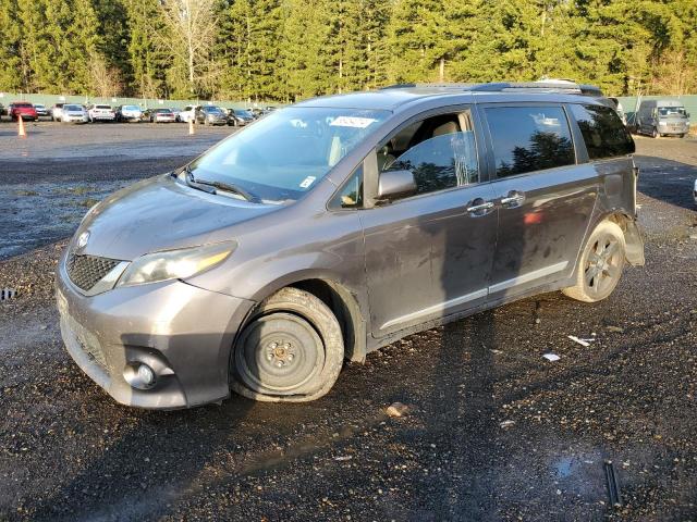 TOYOTA SIENNA SE 2016 with VIN 5TDXK3DC6GS714432 - Photo from auction