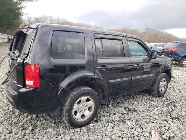 Photo 3 from auction – 2011 HONDA PILOT LX with VIN 5FNYF4H29BB090378