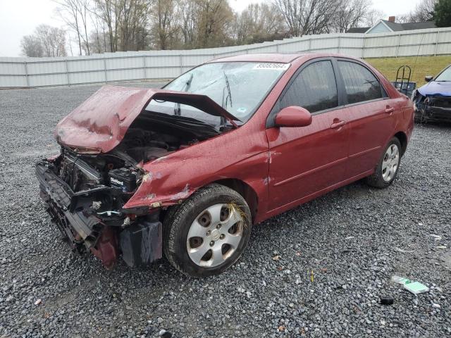 KIA SPECTRA EX 2009 with VIN KNAFE221895648213 - Photo from auction