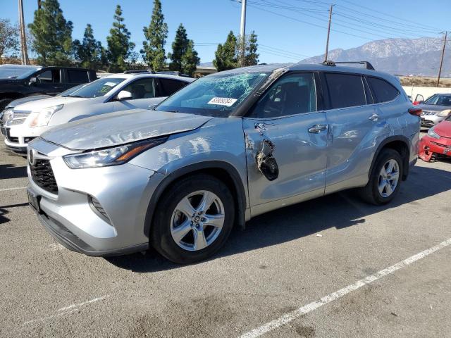 TOYOTA HIGHLANDER 2020 with VIN 5TDCZRAHXLS014338 - Photo from auction