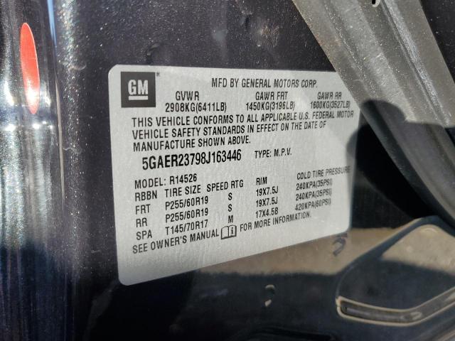 Photo 14 from auction – 2008 BUICK ENCLAVE CX with VIN 5GAER23798J163446