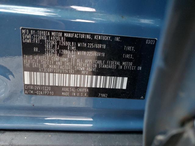 Photo 14 from auction – 2023 TOYOTA RAV4 XSE with VIN 4T3E6RFV0PU114193