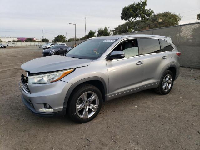TOYOTA HIGHLANDER 2014 with VIN 5TDYKRFH4ES008184 - Photo from auction