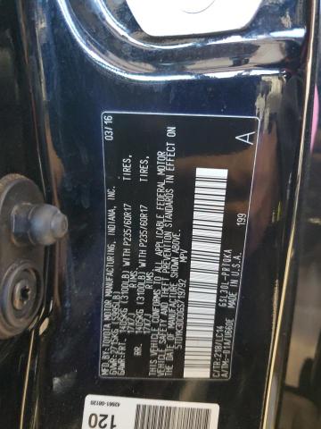 Photo 14 from auction – 2016 TOYOTA SIENNA XLE with VIN 5TDYK3DC0GS719792