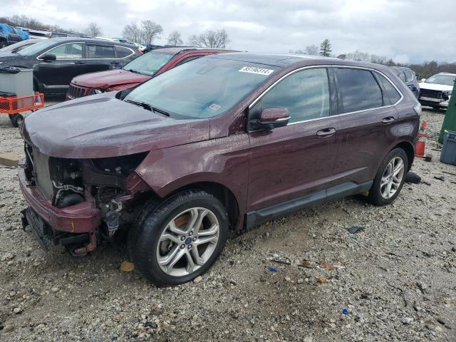 FORD EDGE TITAN 2018 with VIN 2FMPK4K92JBC22921 - Photo from auction