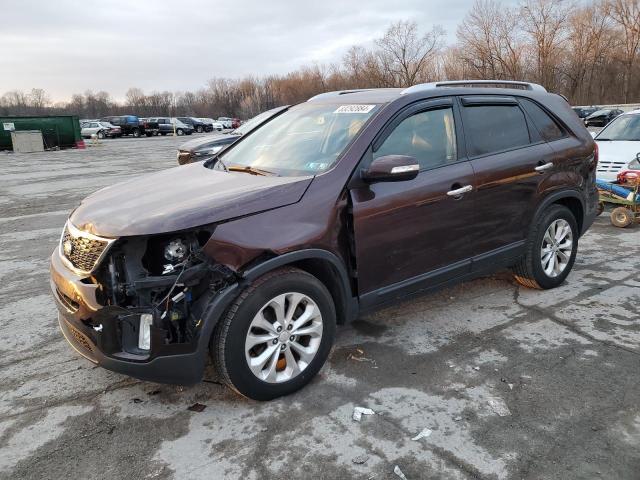 KIA SORENTO EX 2014 with VIN 5XYKUDA76EG475573 - Photo from auction