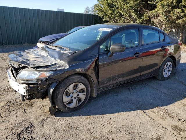 Photo 1 from auction – 2014 HONDA CIVIC LX with VIN 2HGFB2F50EH521629